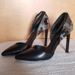 Nine West camo heels